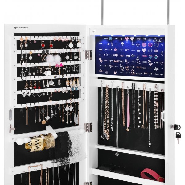 Saphir-Schmuckschrank - Weiß Saphir-Schmuckschrank - Weiß