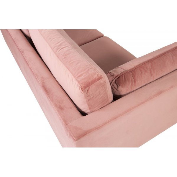 Savanna Sofa - Altrosa Samt