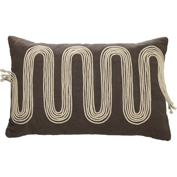 Breezy Kissenbezug 40 x 60 cm - Braun