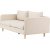 Zero 2-Sitzer-Sofa - Beige