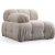 Petite 3-Sitzer-Sofa - Creme