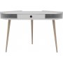 Supra Schreibtisch Wei - 130,8 x 55 cm