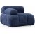 Petite 2-Sitzer-Sofa - Blau