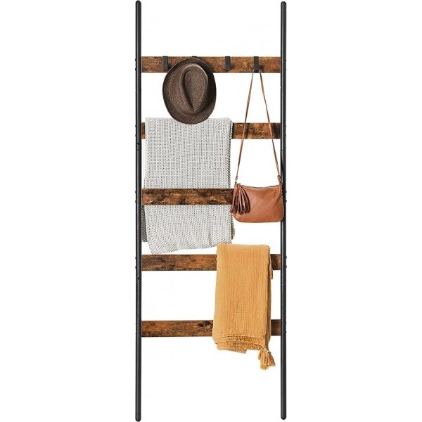 Niclas dekorative Leiter - Braun/Schwarz Niclas dekorative Leiter - Braun/Schwarz