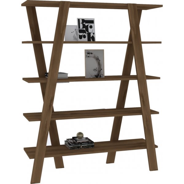 Conde Bücherregal - Nussbaum Conde Bücherregal - Nussbaum