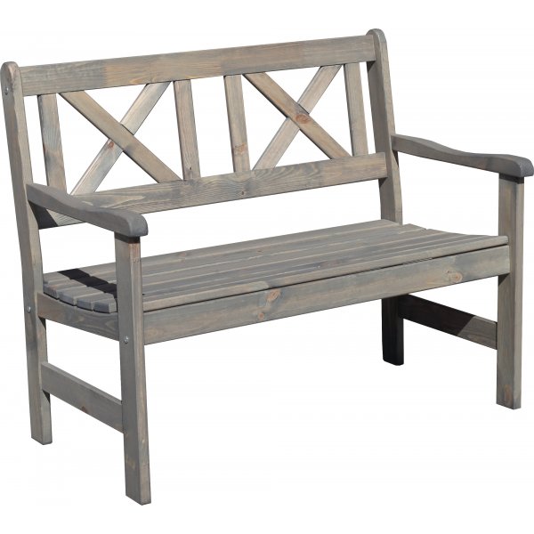Europa Gartenbank 2-Sitzer - Grau
