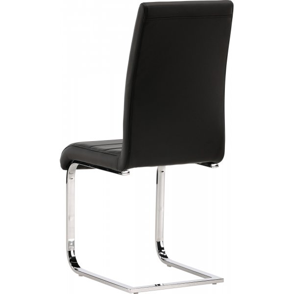 Tempo Esszimmerstuhl - Schwarzes PU Tempo Esszimmerstuhl - Schwarzes PU
