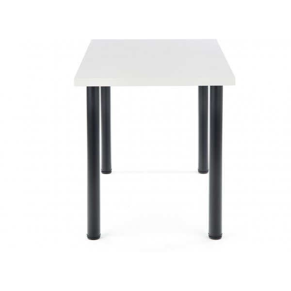 Buno Esstisch 120 cm - Wei�/Schwarz