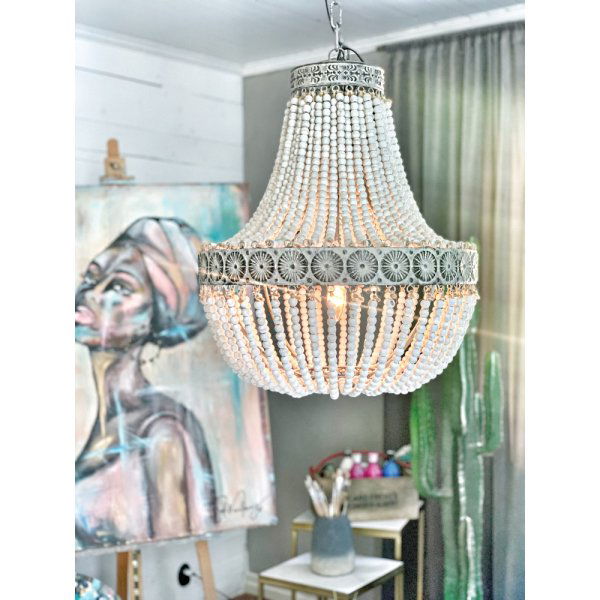 Ball Licht Signum Deckenleuchte - (leichte Holzkugeln)