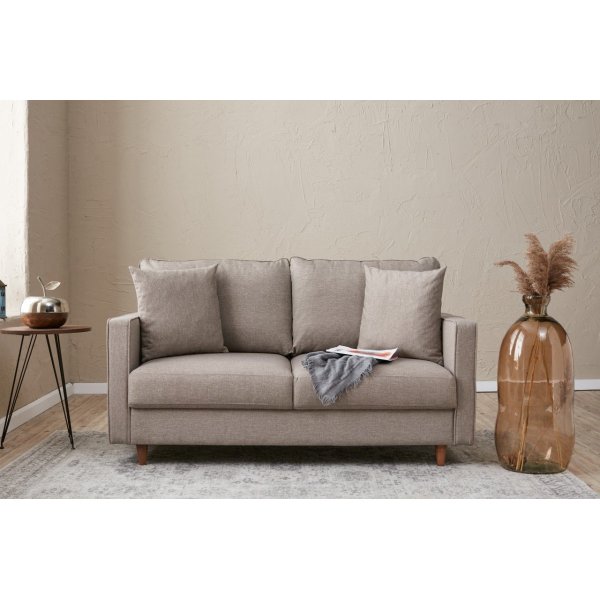 Eca 2-Sitzer-Sofa - Cremewei