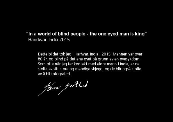 Glasmalerei - In einer Welt der Blinden - 120x80 cm