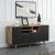 Sansa Sideboard - Walnuss/Schwarz