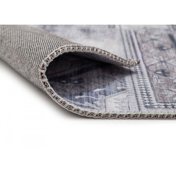 Maschinengewebter Teppich Cleo Patch - grau Maschinengewebter Teppich Cleo Patch - grau