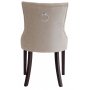 Tuva New Port Stuhl mit Griff - Beige Leinen + M�belf��e