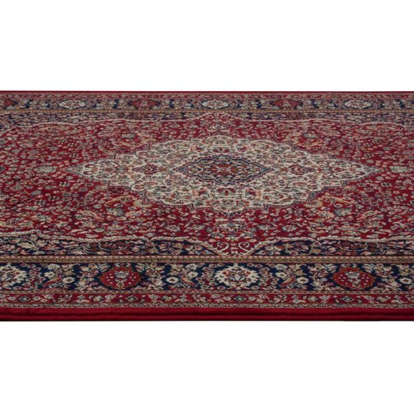 Künstlicher Seidenteppich Vengal - Rot Künstlicher Seidenteppich Vengal - Rot