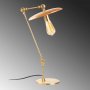 Zerrissene Tischlampe - Gold