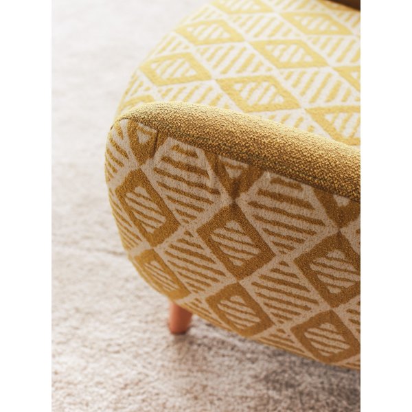 Aztek-Sessel - Gelb Aztek-Sessel - Gelb