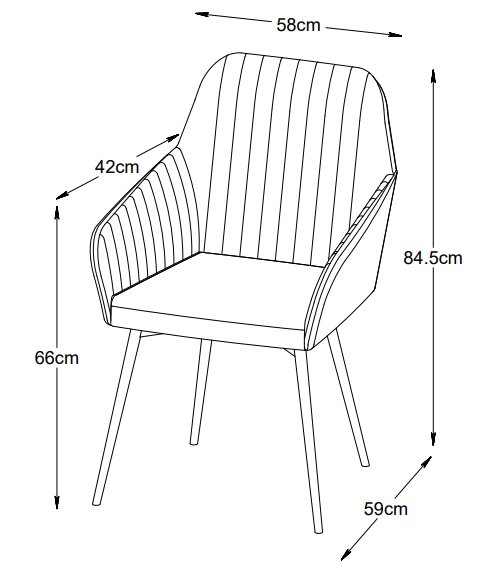Boston-Sessel aus braunem PU