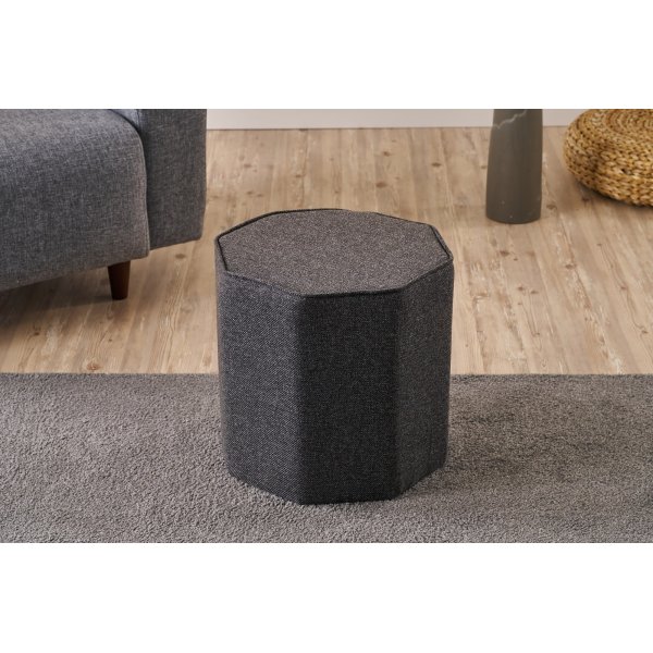 Inozu Pouf - Dunkelgrau Inozu Pouf - Dunkelgrau