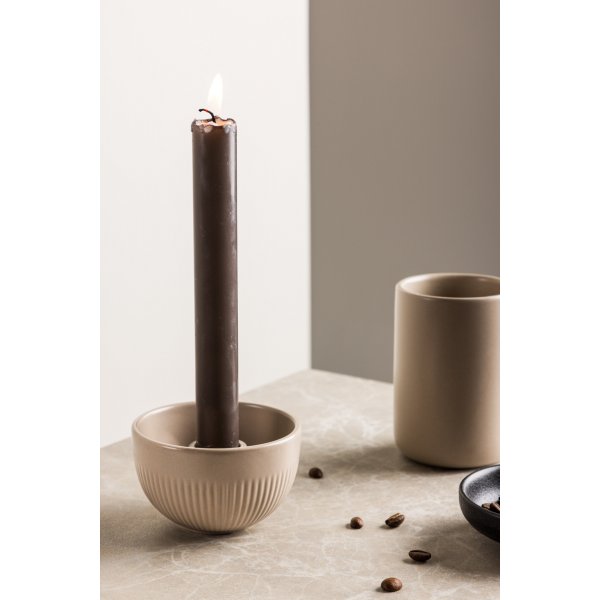 Posh Kerzenständer 9 x 6 cm - Beige Posh Kerzenständer 9 x 6 cm - Beige