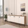 Eidur Sideboard - Eiche/Weiß Eidur Sideboard - Eiche/Weiß