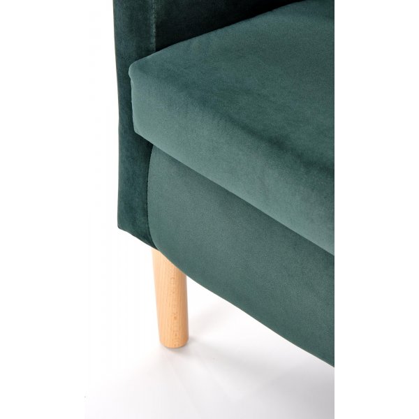 Seal Sessel - Grüner Samt + Möbelreinigung Seal Sessel - Grüner Samt + Möbelreinigung