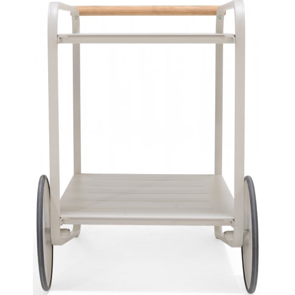 Lifestyle Garden Portals Servierwagen - Beige/Teak