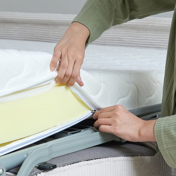 Schlafsofa, vorne, beige - Hoven