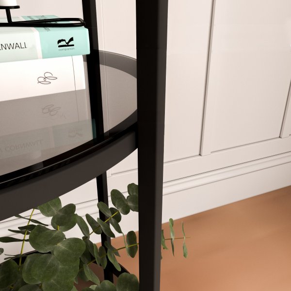 Vogue B�cherregal - Schwarz