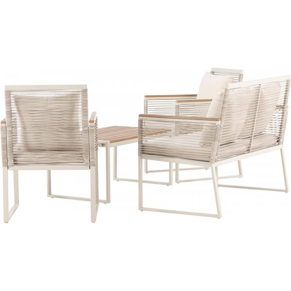 Sofagruppe Dallas - Beige/Hellgrau Sofagruppe Dallas - Beige/Hellgrau