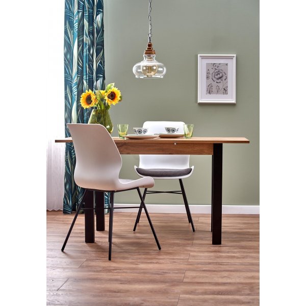 Dulce Esstisch 100-138 cm - Schwarz Dulce Esstisch 100-138 cm - Schwarz