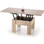 Serafin ausziehbarer Couchtisch 80-160 cm - Sonoma Eiche