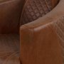 Heritage Clubsessel (Squares) - Anilin Leder