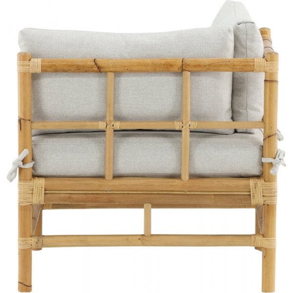 Eckmodul aus Rohrgeflecht - Natur Eckmodul aus Rohrgeflecht - Natur