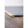 Wollteppich Ryder - blaue Wolle