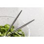 Aktives Salatbesteck - Silber