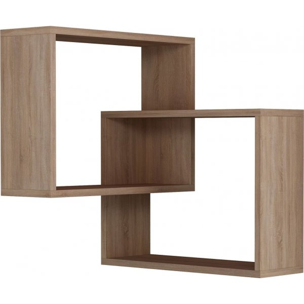 Ringwandregal - Sonoma-Eiche