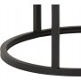 Spiro Couchtisch 50/80 cm - Eiche/schwarz