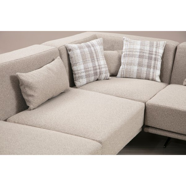 Ecksofa Bentley - Beige Ecksofa Bentley - Beige