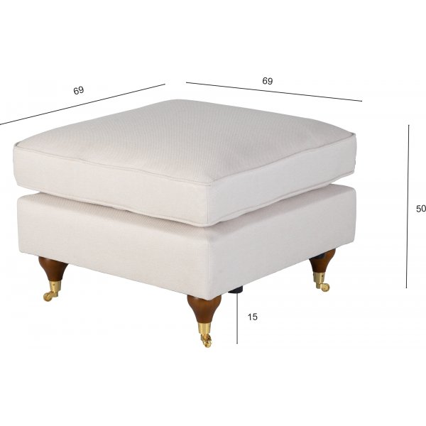 Howard Watford Fußschemel - Beige Howard Watford Fußschemel - Beige