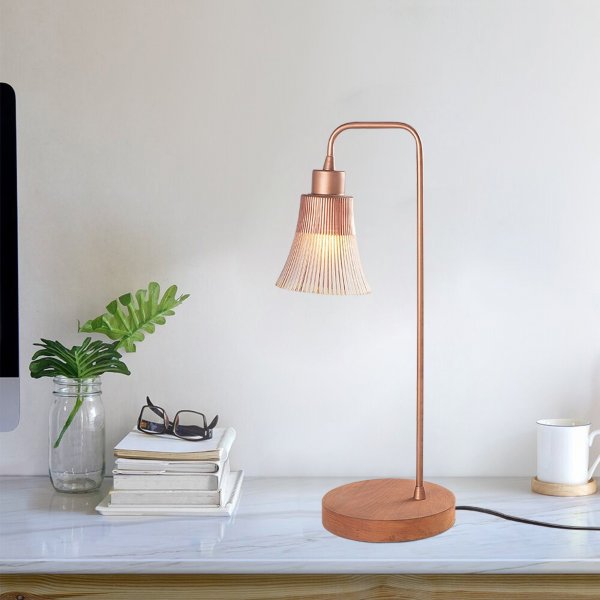 Foca Tischlampe - Kupfer
