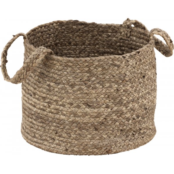 Bhopal-Korb Ø35 cm - Dunkle Jute Bhopal-Korb Ø35 cm - Dunkle Jute