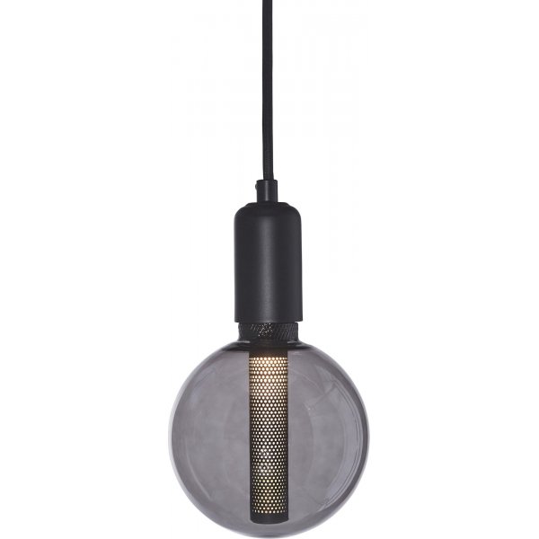 Sulenfensterlampe - Schwarz - 12,5 cm