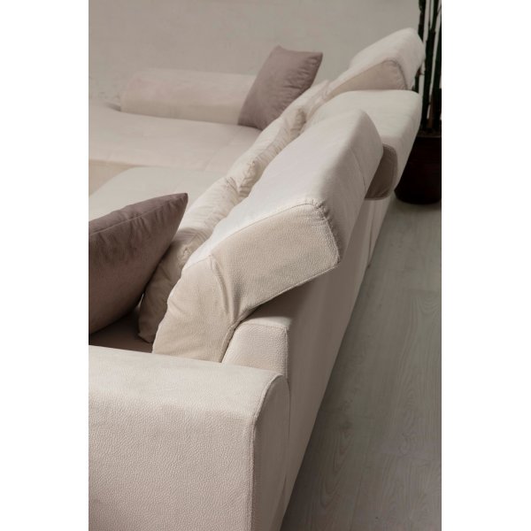 Frido Sofa - Steinbeige