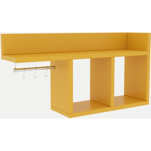 Wandregal Pare - Gelb