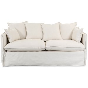 Spket 3-Sitzer-Sofa mit abnehmbarem Bezug - Grau