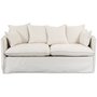 Spket 3-Sitzer-Sofa mit abnehmbarem Bezug - Grau