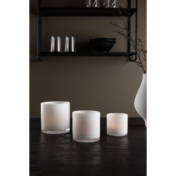 Glora Laterne Ø10 cm - Weiß Glora Laterne Ø10 cm - Weiß