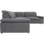 Darby Ecksofa rechts - Schwarz