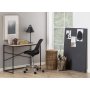 Seaford Schreibtisch 100 cm - Sonoma Eiche/schwarz